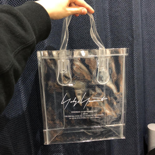Yohji Yamamoto(ヨウジヤマモト)のヨウジヤマモト ビニールバッグ レディースのバッグ(トートバッグ)の商品写真