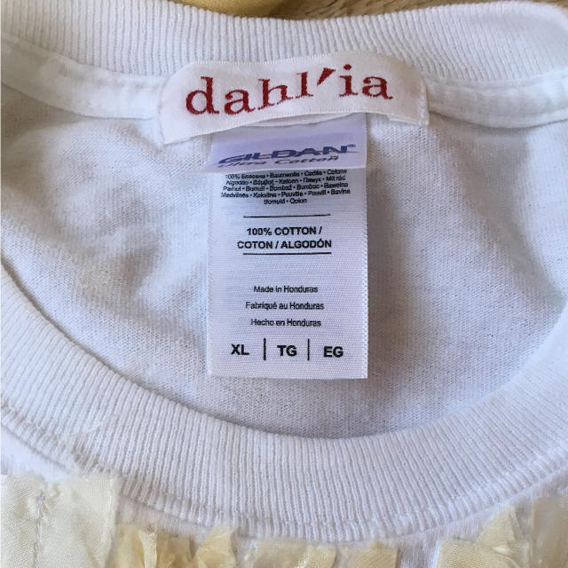 Dahlia(ダリア)の美品 dahlia レーストレーナー レディースのトップス(トレーナー/スウェット)の商品写真