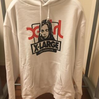 エクストララージ(XLARGE)のXLARGE X-GIRL コラボ限定パーカー(パーカー)