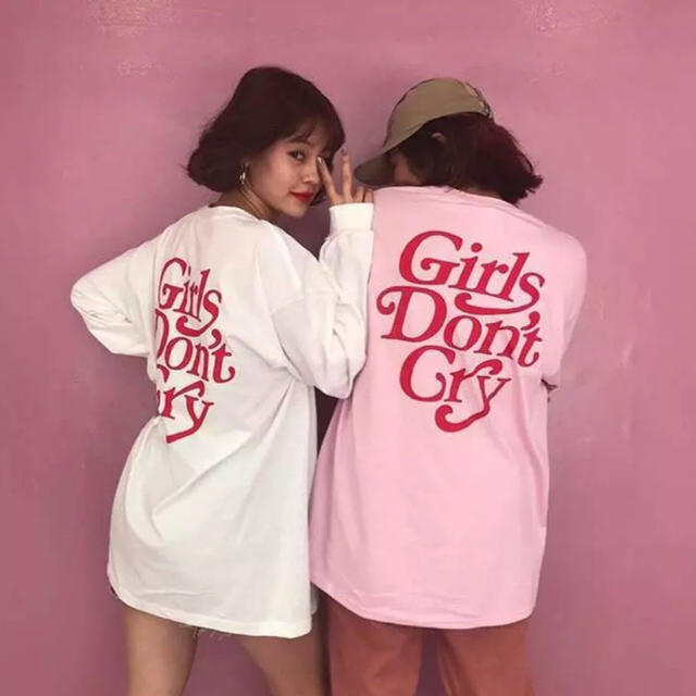 Girls Don't Cry ロングスリーブTシャツ