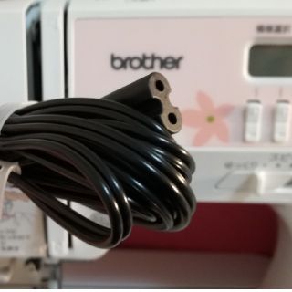 ブラザー(brother)のbrotherミシン純正電源コード(その他)