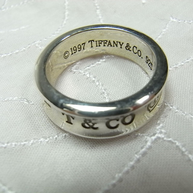 Tiffany & Co.(ティファニー)のJACK様専用★本物正規ティファニー1837リング　925製　16.5号美品k メンズのアクセサリー(その他)の商品写真