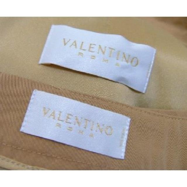 VALENTINO(ヴァレンティノ)のヴァレンティノキャメルスーツ 新品 H20 レディースのジャケット/アウター(その他)の商品写真