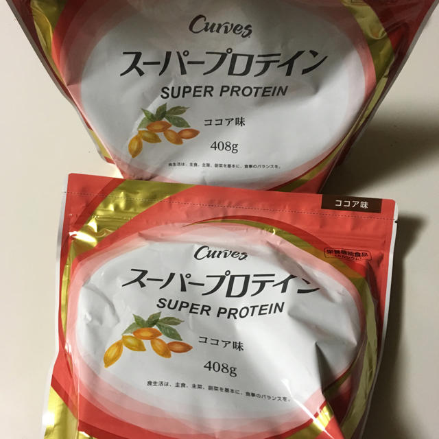 カーブス スーパープロテイン２袋 食品/飲料/酒の健康食品(プロテイン)の商品写真