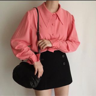 ロキエ(Lochie)のeurovintage double cuffs blouse♥ ゆーり様専用(シャツ/ブラウス(長袖/七分))