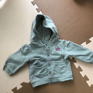 ベビーギャップ(babyGAP)のbaby gap グレーパーカー70(その他)