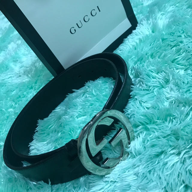 Gucci(グッチ)の【美品‼️】GUCCI ロゴベルト メンズのファッション小物(ベルト)の商品写真