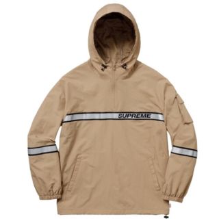 シュプリーム(Supreme)のタン M supreme Reflective Taping hooded(ナイロンジャケット)