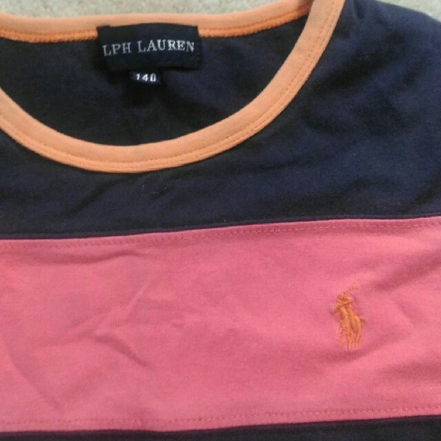 Ralph Lauren(ラルフローレン)のRALPH LAUREN長袖シャツ　140 キッズ/ベビー/マタニティのキッズ服女の子用(90cm~)(Tシャツ/カットソー)の商品写真