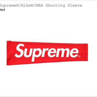 シュプリーム(Supreme)の❗️17aw supreme nike NBA Shooting sleeve(バスケットボール)