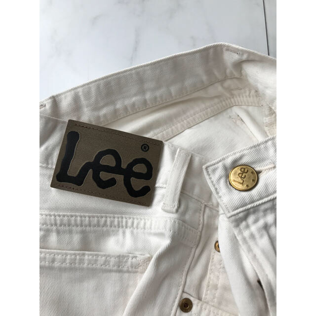 Lee(リー)のリー テーパードデニム ホワイトデニム レディースのパンツ(デニム/ジーンズ)の商品写真