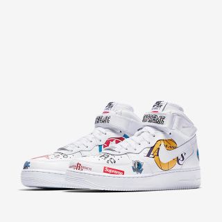 シュプリーム(Supreme)のエア フォース 1 MID SUPREME NIKE NBA(スニーカー)