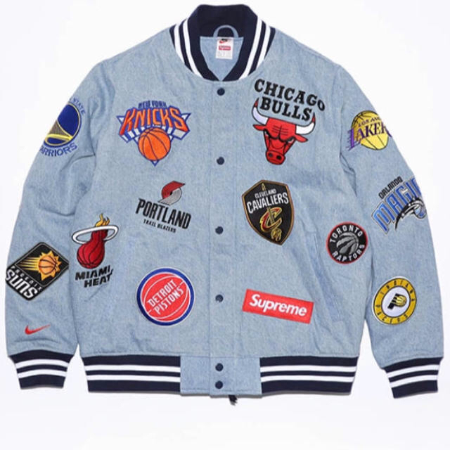 Supreme(シュプリーム)のシュプリーム ナイキ NBAジャケット オンライン購入正規品 メンズのジャケット/アウター(ブルゾン)の商品写真