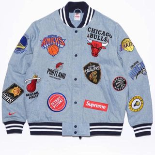 シュプリーム(Supreme)のシュプリーム ナイキ NBAジャケット オンライン購入正規品(ブルゾン)