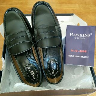 G.T HAWKINS ENTRY メンズローファー ブラック 25cm 分厚い G.T HAWKINS ENTRY メンズローファー ブラック 25cm 分厚い