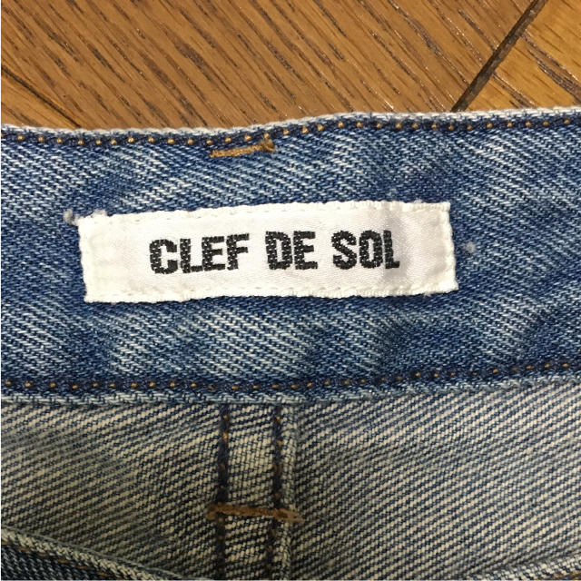 CLEF DE SOL(クレドソル)のデニム 70 レディースのパンツ(デニム/ジーンズ)の商品写真