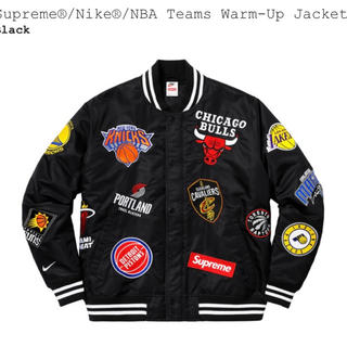シュプリーム(Supreme)のsupreme NBA warmup jacket Lサイズ(スタジャン)