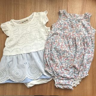 オールドネイビー(Old Navy)のoldnavy他 女の子ロンパース 70cm(ロンパース)