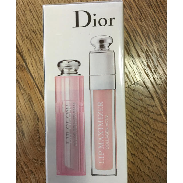 Christian Dior(クリスチャンディオール)のDIOR lip maximizer &lipglow初日限定価格！！２つセット コスメ/美容のベースメイク/化粧品(リップグロス)の商品写真