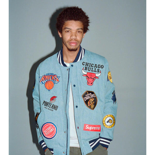 Supreme(シュプリーム)のNIKE/NBA Warm-Up jacket メンズのジャケット/アウター(Gジャン/デニムジャケット)の商品写真