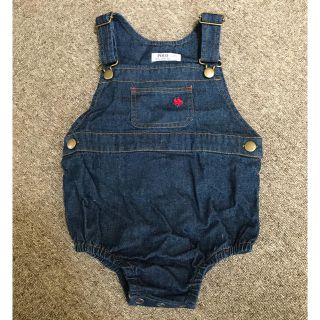 ポロラルフローレン(POLO RALPH LAUREN)のPOLO baby ロンパース デニム(ロンパース)