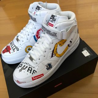 シュプリーム(Supreme)の27.5 supreme Nike NBA Air Force 1 Mid (スニーカー)