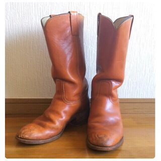 レッドウィング(REDWING)のブーツ ウェスタン ヴィンテージ 古着 茶 アメリカ製 USA(ブーツ)