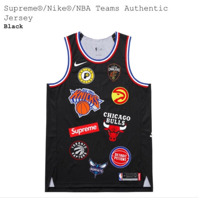 送料込 Supreme NIKE NBA タンクトップ 黒M