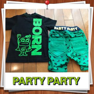 パーティーパーティー(PARTYPARTY)のPARTYPARTY 夏 セットアップ(Ｔシャツ)