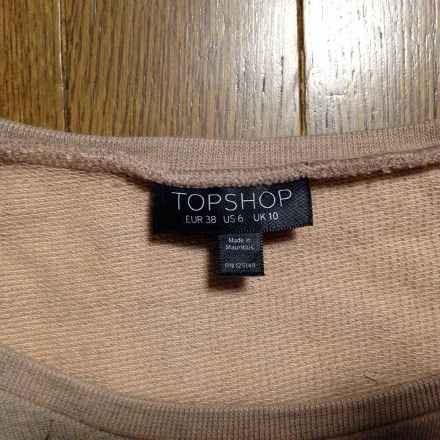 TOPSHOP(トップショップ)のTOPSHOP 秋活躍スウェット レディースのトップス(トレーナー/スウェット)の商品写真