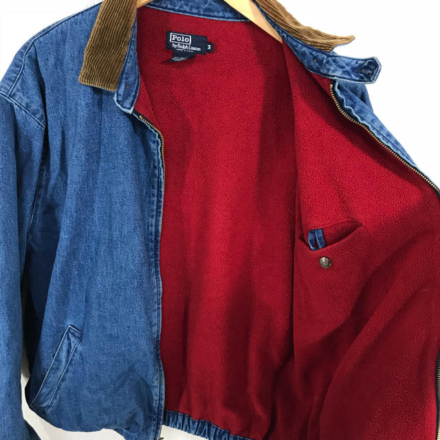 POLO RALPH LAUREN(ポロラルフローレン)のラルフローレン デニムブルゾン USA  メンズのジャケット/アウター(ブルゾン)の商品写真