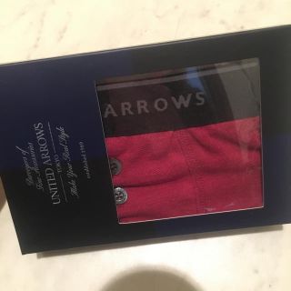 ユナイテッドアローズ(UNITED ARROWS)の新品 United arrows ボクサーブリーフ レッド(ボクサーパンツ)