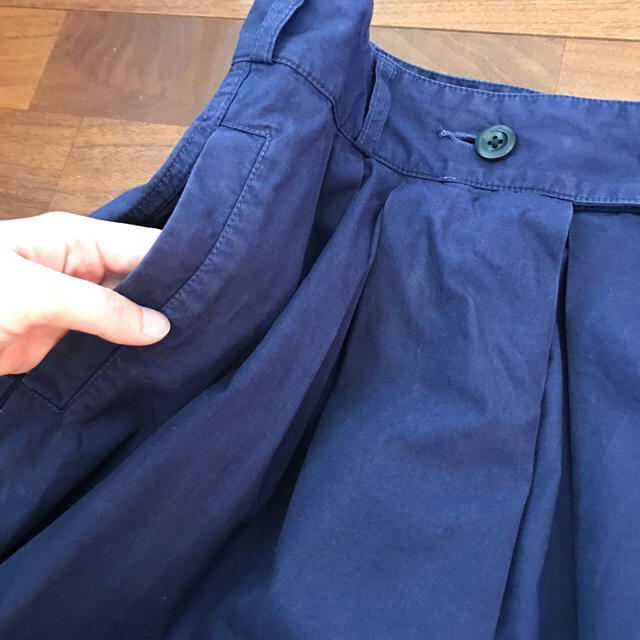 MARGARET HOWELL(マーガレットハウエル)のMHL. スカート 綿 麻 サイズ 2 レディースのスカート(ひざ丈スカート)の商品写真