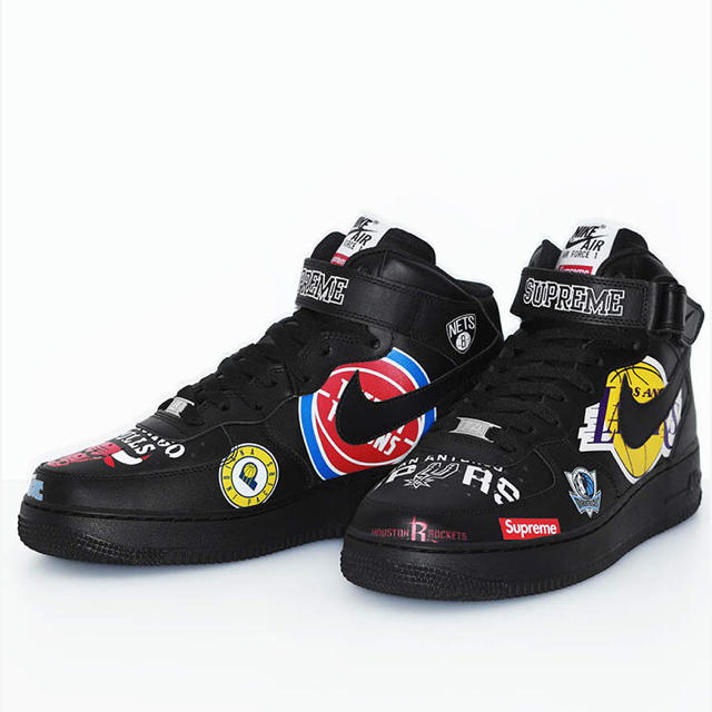 27.5！ Supreme Nike NBA Air Force 1