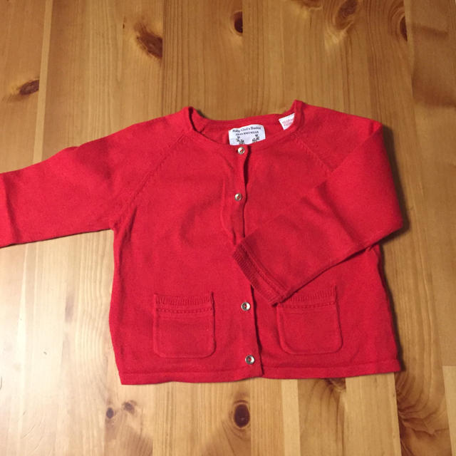 ZARA KIDS(ザラキッズ)のzarakids/カーディガン キッズ/ベビー/マタニティのベビー服(~85cm)(カーディガン/ボレロ)の商品写真