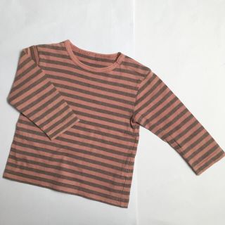 ムジルシリョウヒン(MUJI (無印良品))の無印良品  長袖  Tシャツ  80cm(Ｔシャツ)