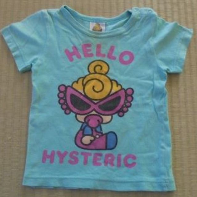 HYSTERIC MINI(ヒステリックミニ)の★80　ヒステリック　　Ｔシャツ　/使用感あり キッズ/ベビー/マタニティのベビー服(~85cm)(Ｔシャツ)の商品写真