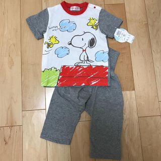 スヌーピー(SNOOPY)のスヌーピー 半袖パジャマ 90(パジャマ)