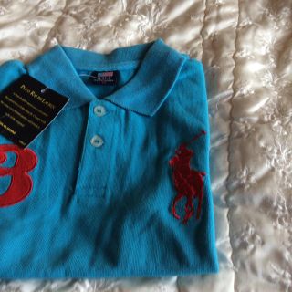 ポロラルフローレン(POLO RALPH LAUREN)の■ポロ ラルフローレン キッズ ビッグポニー コットン ポロシャツ(その他)