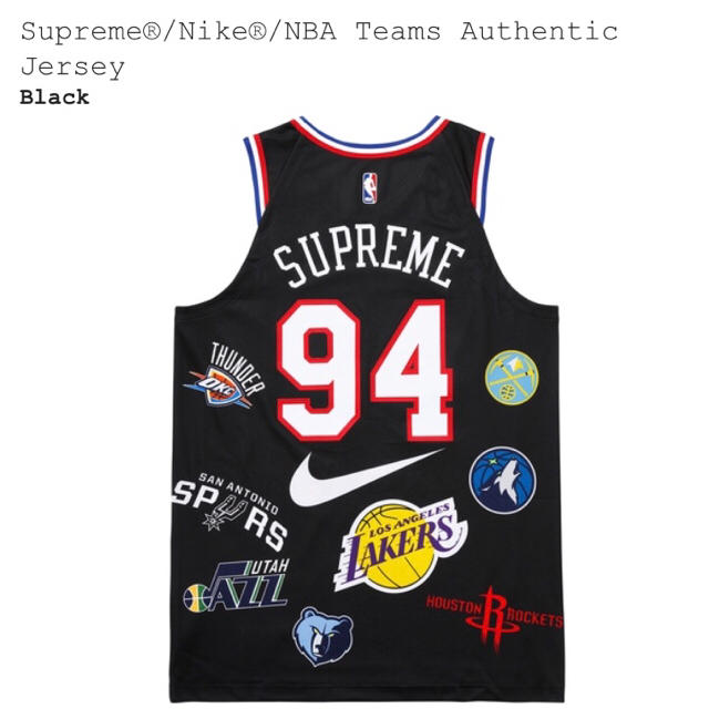 Supreme(シュプリーム)のSupreme Nike NBA Teams Authentic Jersey メンズのトップス(タンクトップ)の商品写真