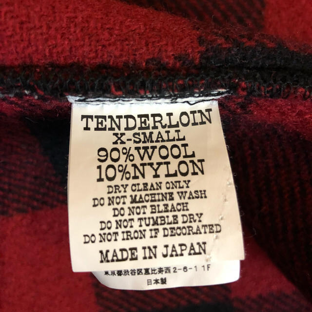 TENDERLOIN(テンダーロイン)のTENDERLOIN テンダーロイン バッファロージャケット  XS メンズのジャケット/アウター(ブルゾン)の商品写真