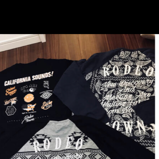 RODEO CROWNS(ロデオクラウンズ)のいおりん様 専用2枚セット レディースのトップス(Tシャツ(長袖/七分))の商品写真