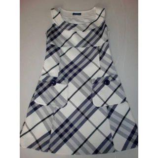 バーバリーブルーレーベル(BURBERRY BLUE LABEL)のBURBERRY BLUE LABEL★チェック柄ワンピース★新品・タグ付き！(ミニワンピース)