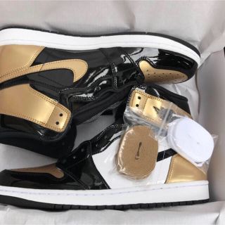 ナイキ(NIKE)のAIR JORDAN 1 RETRO HIGH OG GOLD TOE 28.5(スニーカー)