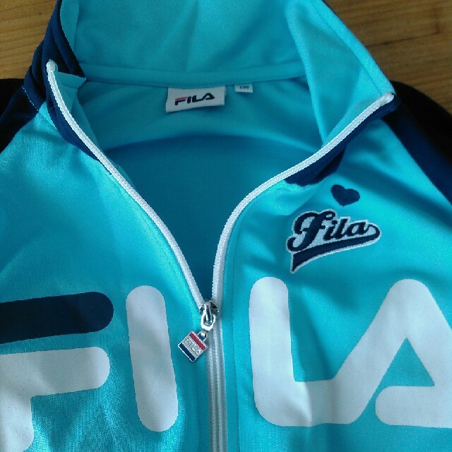 FILA(フィラ)の女児　ジャージ上下　150 キッズ/ベビー/マタニティのキッズ服女の子用(90cm~)(その他)の商品写真