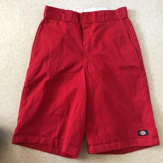 ディッキーズ(Dickies)のディッキーズ ハーフパンツ 赤(ハーフパンツ)