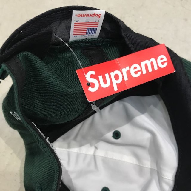 Supreme(シュプリーム)の新品 SUPREME arabic logo cap Green メンズの帽子(その他)の商品写真