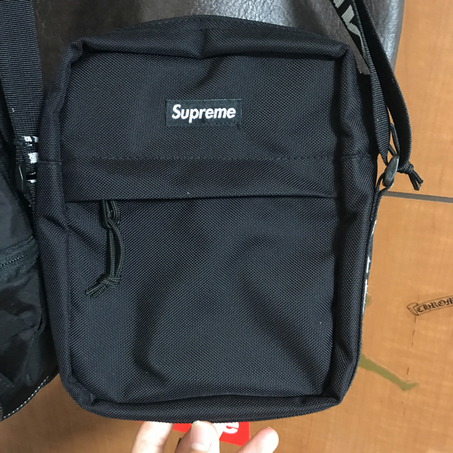 supreme ショルダー 黒