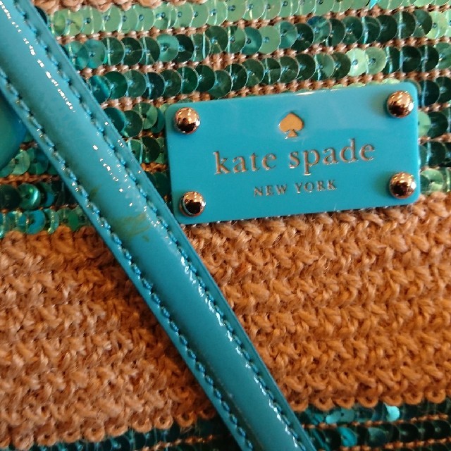 kate spade new york(ケイトスペードニューヨーク)の☆kate spadeかごバッグ☆ レディースのバッグ(かごバッグ/ストローバッグ)の商品写真