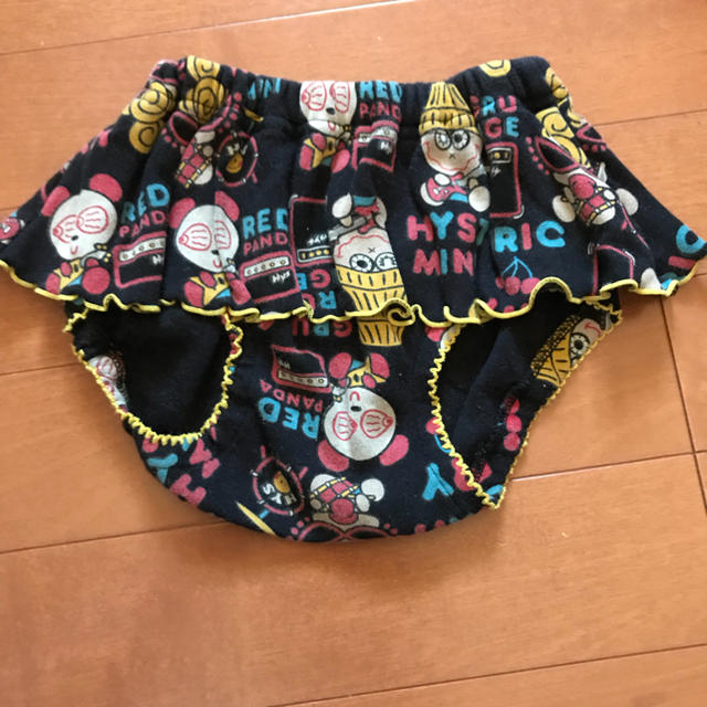 HYSTERIC MINI(ヒステリックミニ)のヒスミニ  オーバーパンツ キッズ/ベビー/マタニティのベビー服(~85cm)(スカート)の商品写真